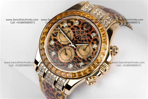 rolex daytona leopard replica|rolex daytona leopard wrist.